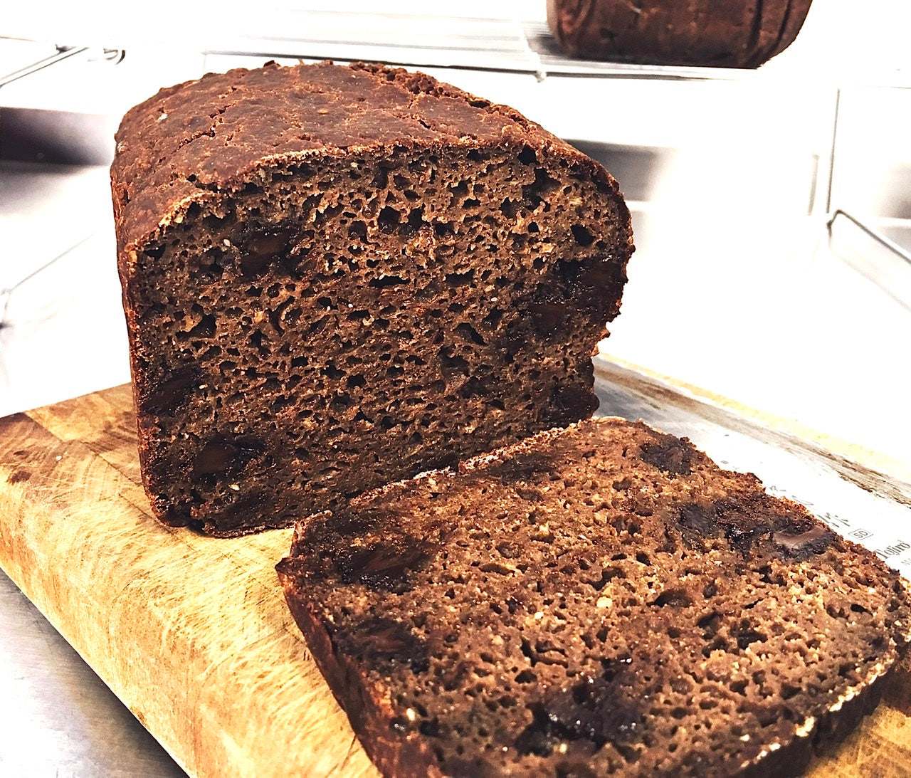 Chocolate Sourdough Bread Square